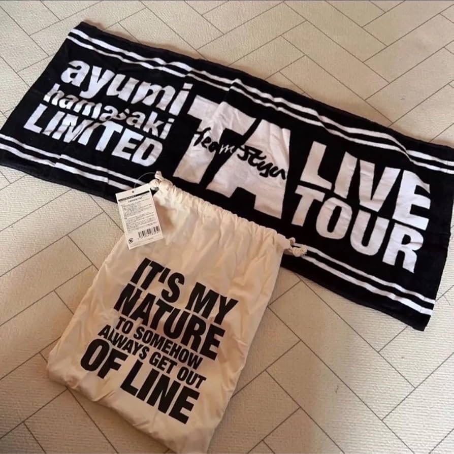 浜崎あゆみ ライブグッズ　ライブタオル　TA限定グッズ まとめ売り　ツアーグッズ 浜崎あゆみ ライブグッズ ライブタオル TA限定グッズ まとめ売り